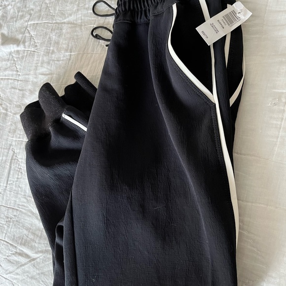 Aritzia Wilfred Buffon Pant - Black with Stripe - Picture 2 of 4
